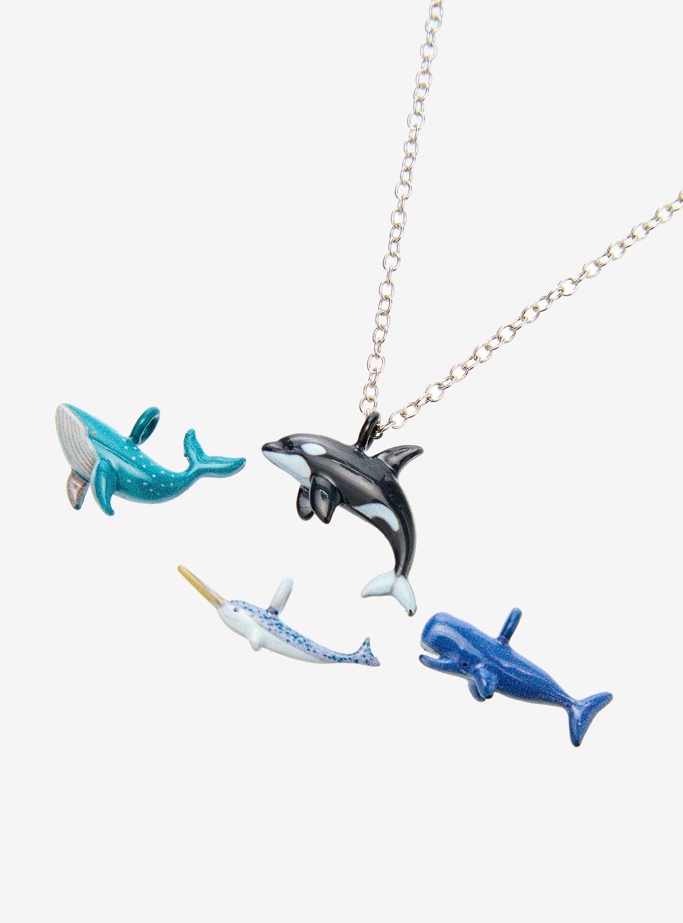 Thorn & Fable Whales Interchangeable Charms Necklace, , alternate