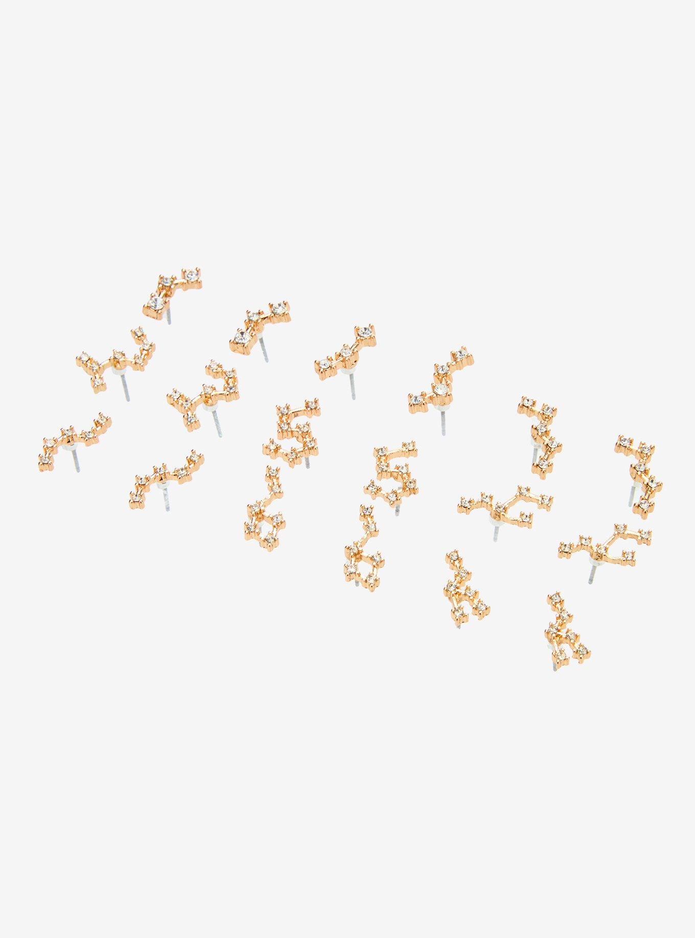 Cosmic Constellations Stud Earring Set, , alternate