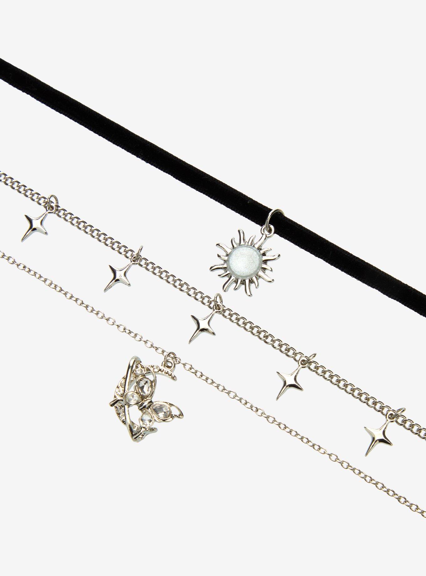 Cosmic Aura Celestial Butterfly Choker Set, , hi-res