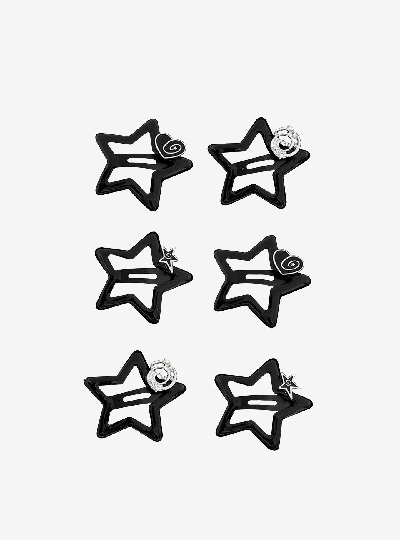 Spiral Star Hair Clip Set, , hi-res