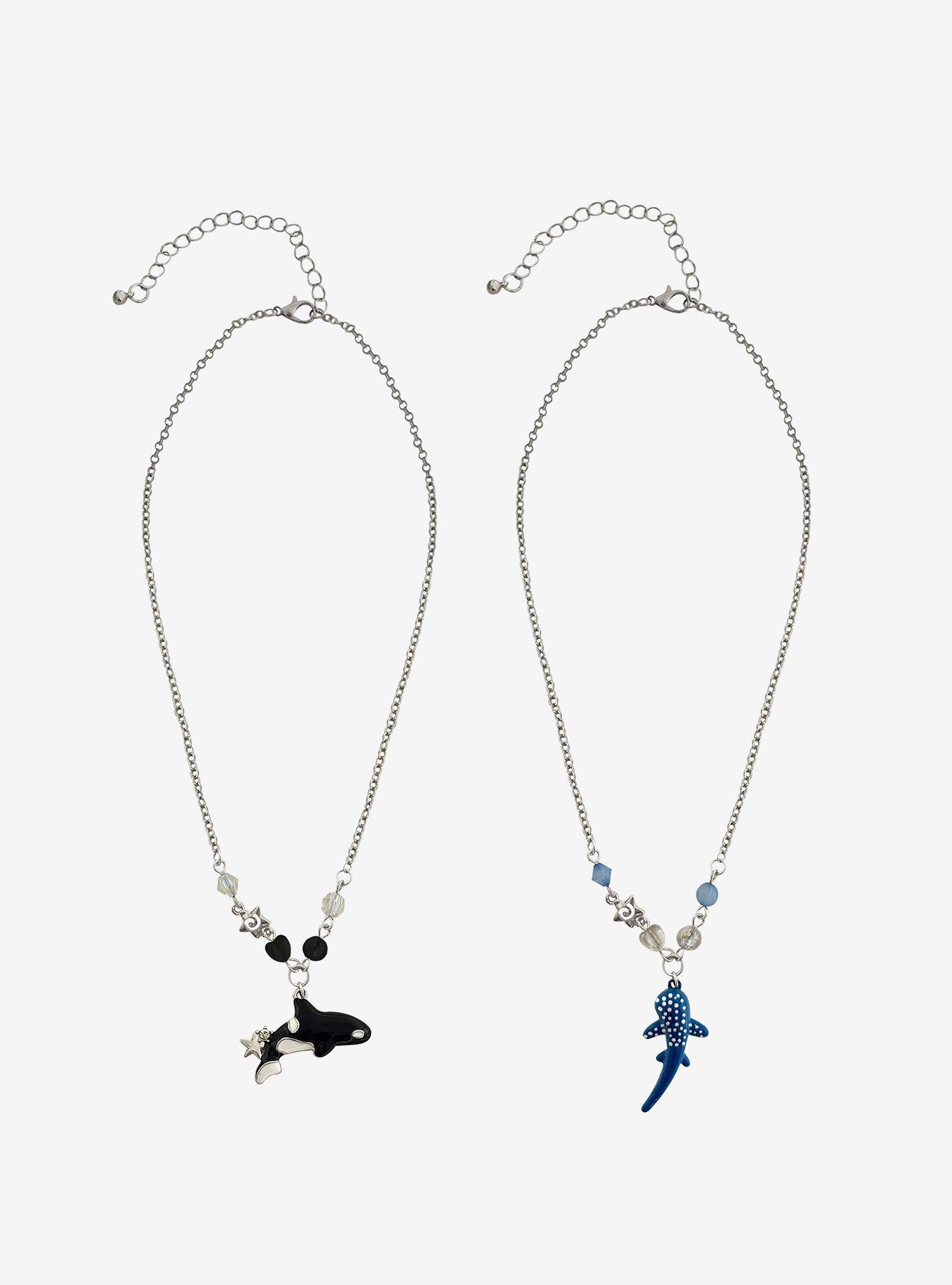 Thorn & Fable Whale Best Friend Necklace Set, , hi-res