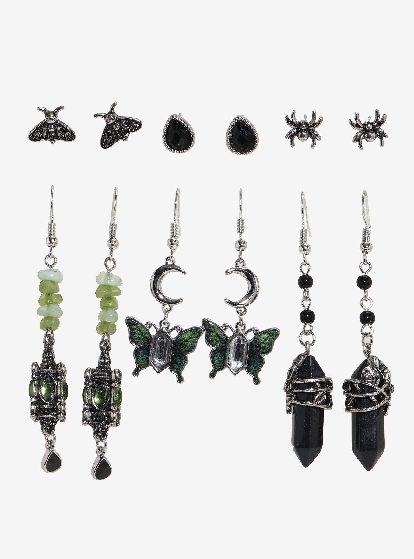 Thorn & Fable Garden Witch Earring Set, , hi-res