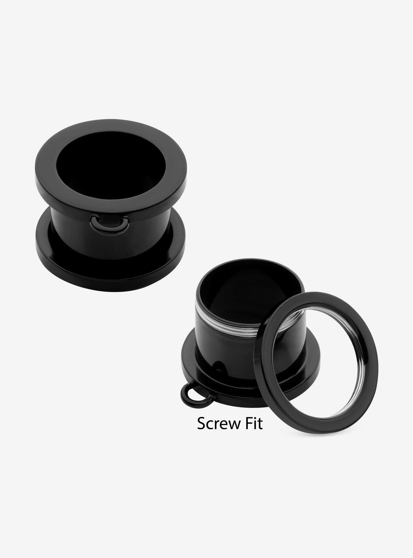 Steel Black O-Ring Eyelet Plug 2 Pack, , hi-res
