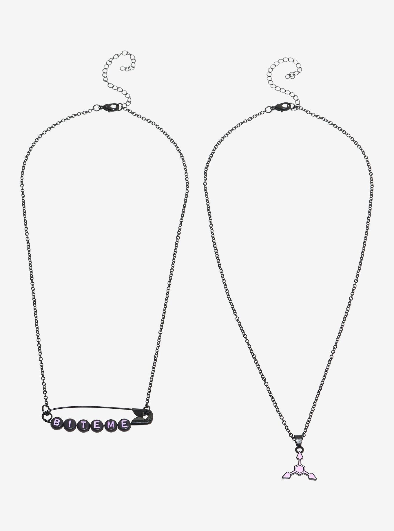 Murder Drones Uzi Bite Me Necklace Set, , hi-res