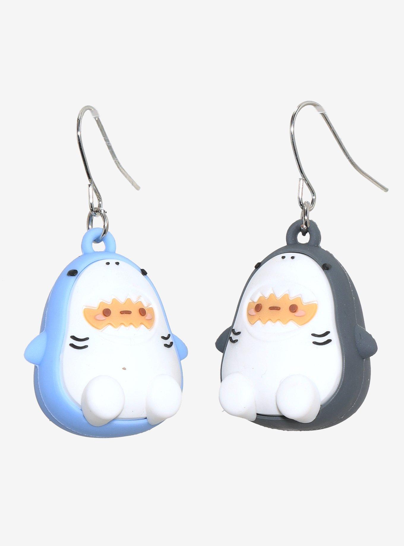 Smoko Tayto Potato Shark Mismatch Earring Set, , hi-res