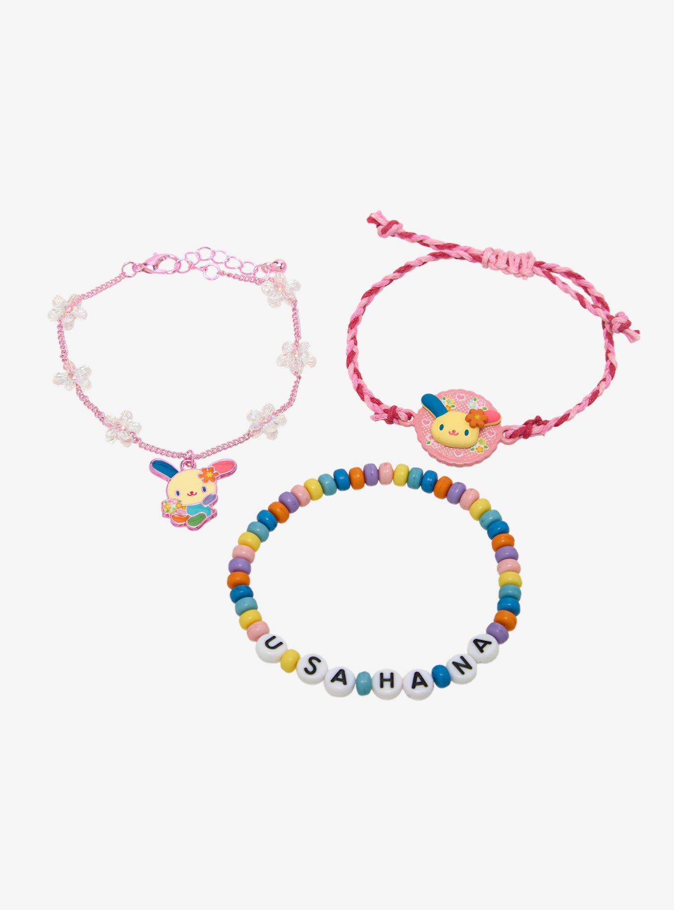 U*SA*HA*NA Flowers Bracelet Set, , hi-res