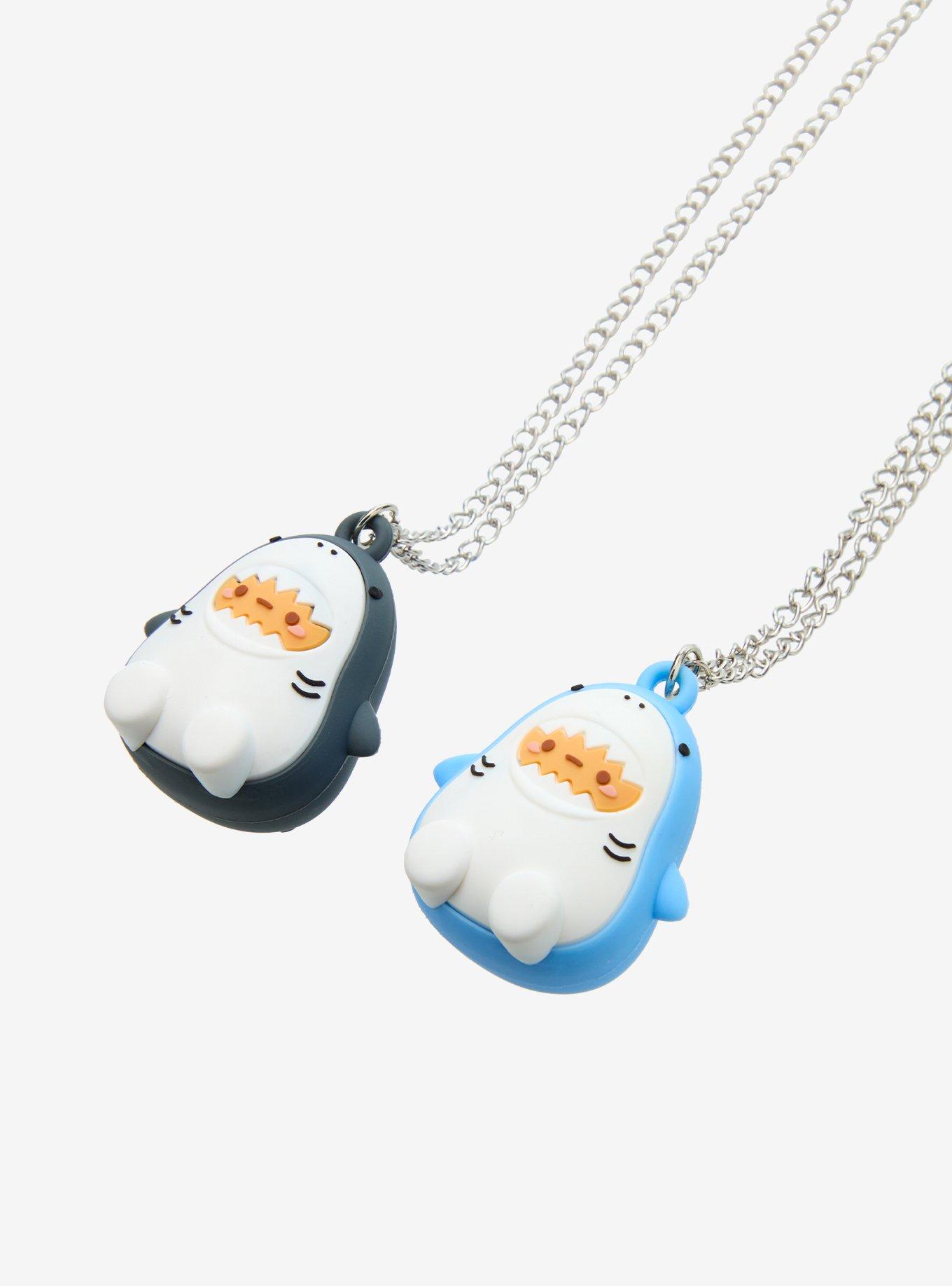 Smoko Tayto Shark Costume Best Friend Necklace Set, , alternate