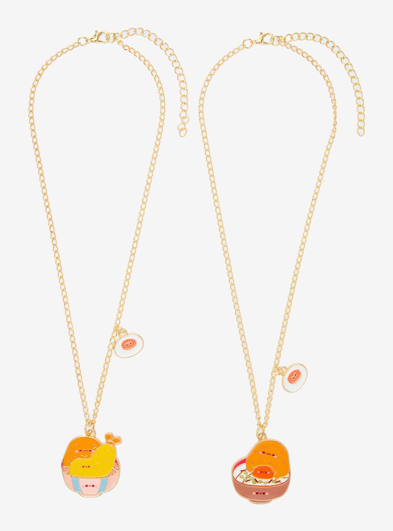 Smoko Tayto Ramen Best Friend Necklace Set, , hi-res