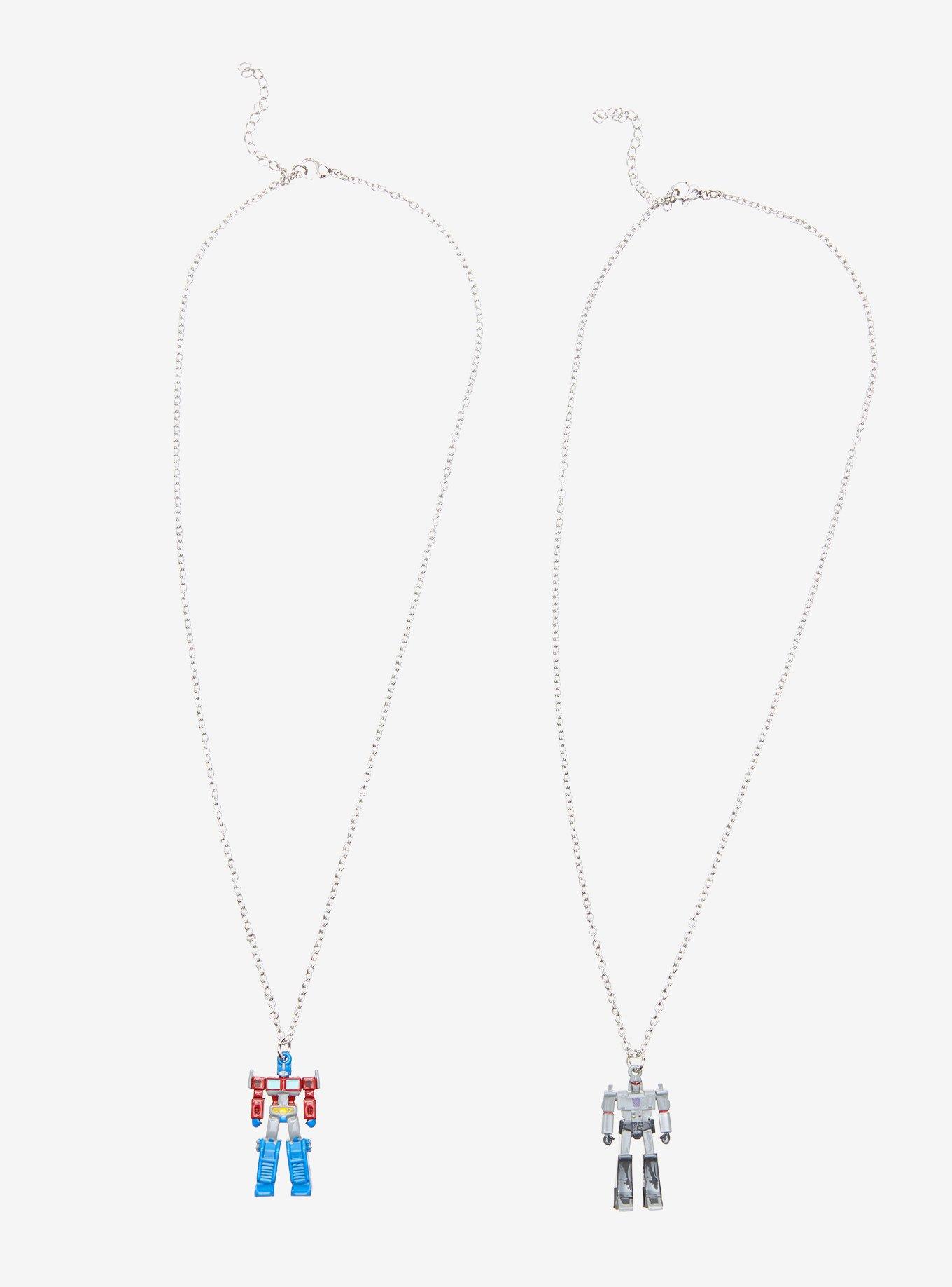 Transformers Optimus Prime & Megatron Best Friend Necklace Set, , hi-res