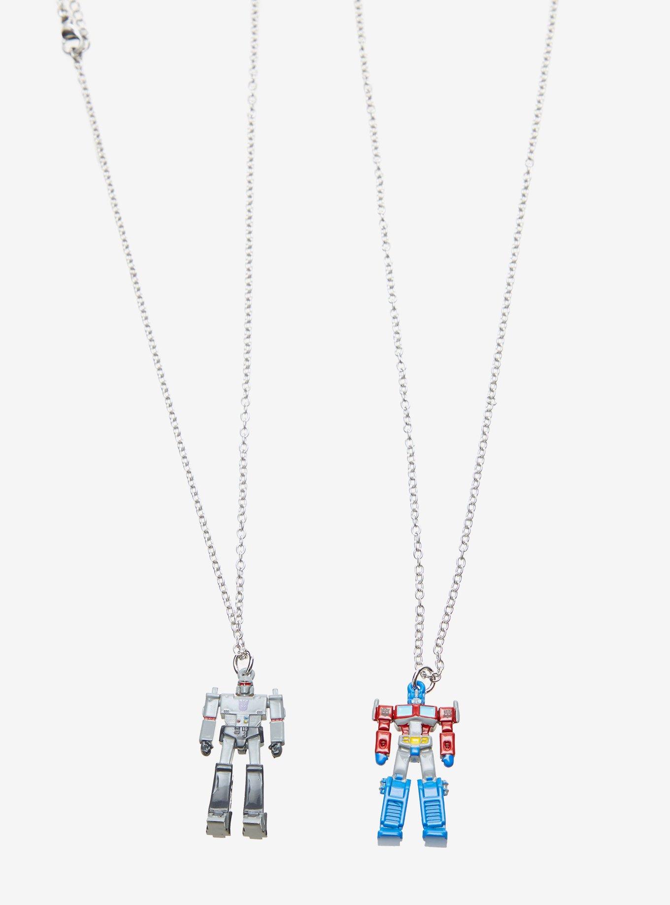 Transformers Optimus Prime & Megatron Best Friend Necklace Set, , alternate