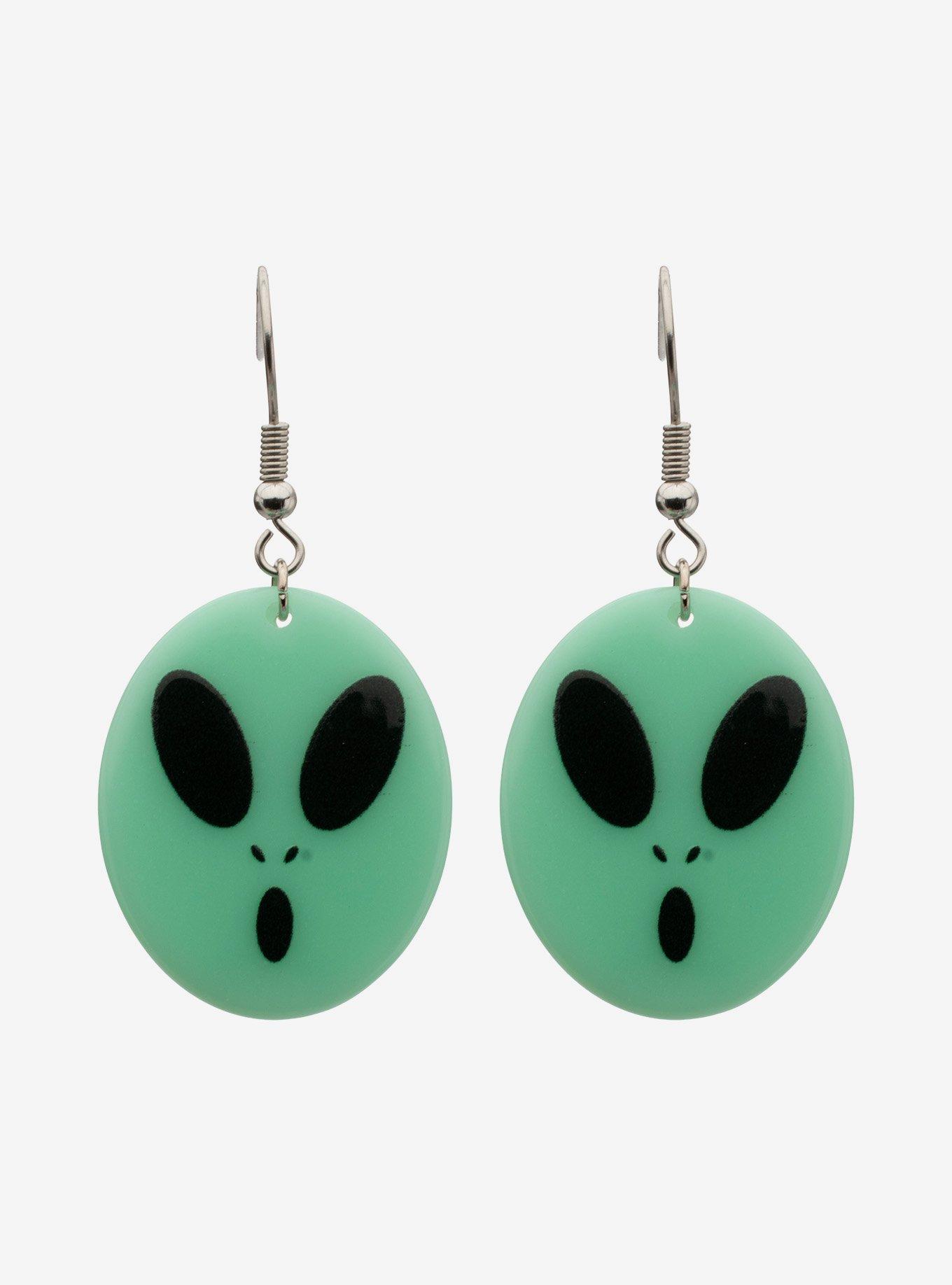 Dandadan Alien Drop Earrings, , hi-res