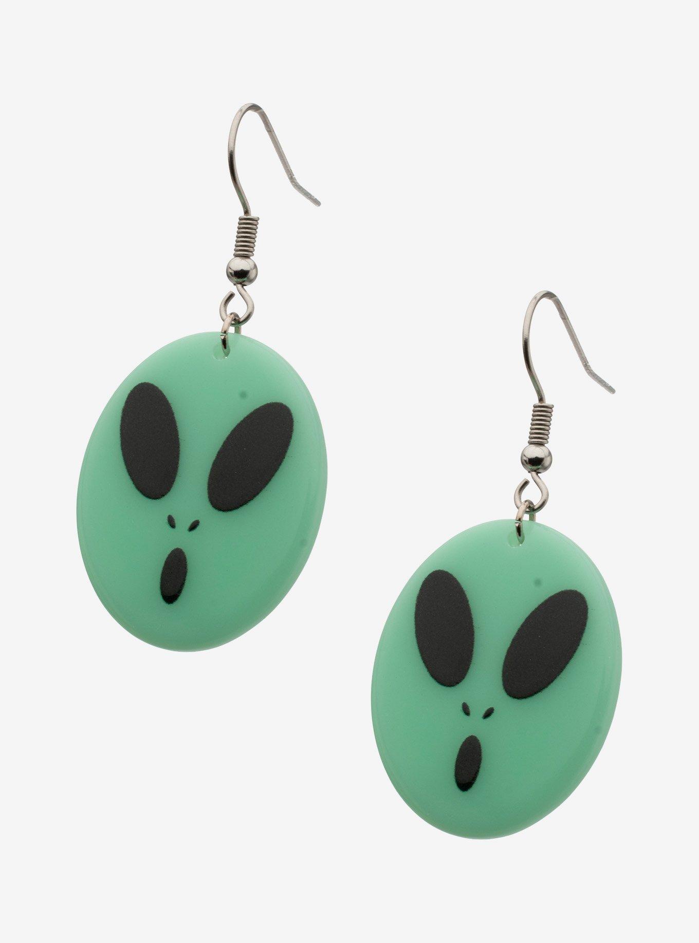 Dandadan Alien Drop Earrings, , alternate