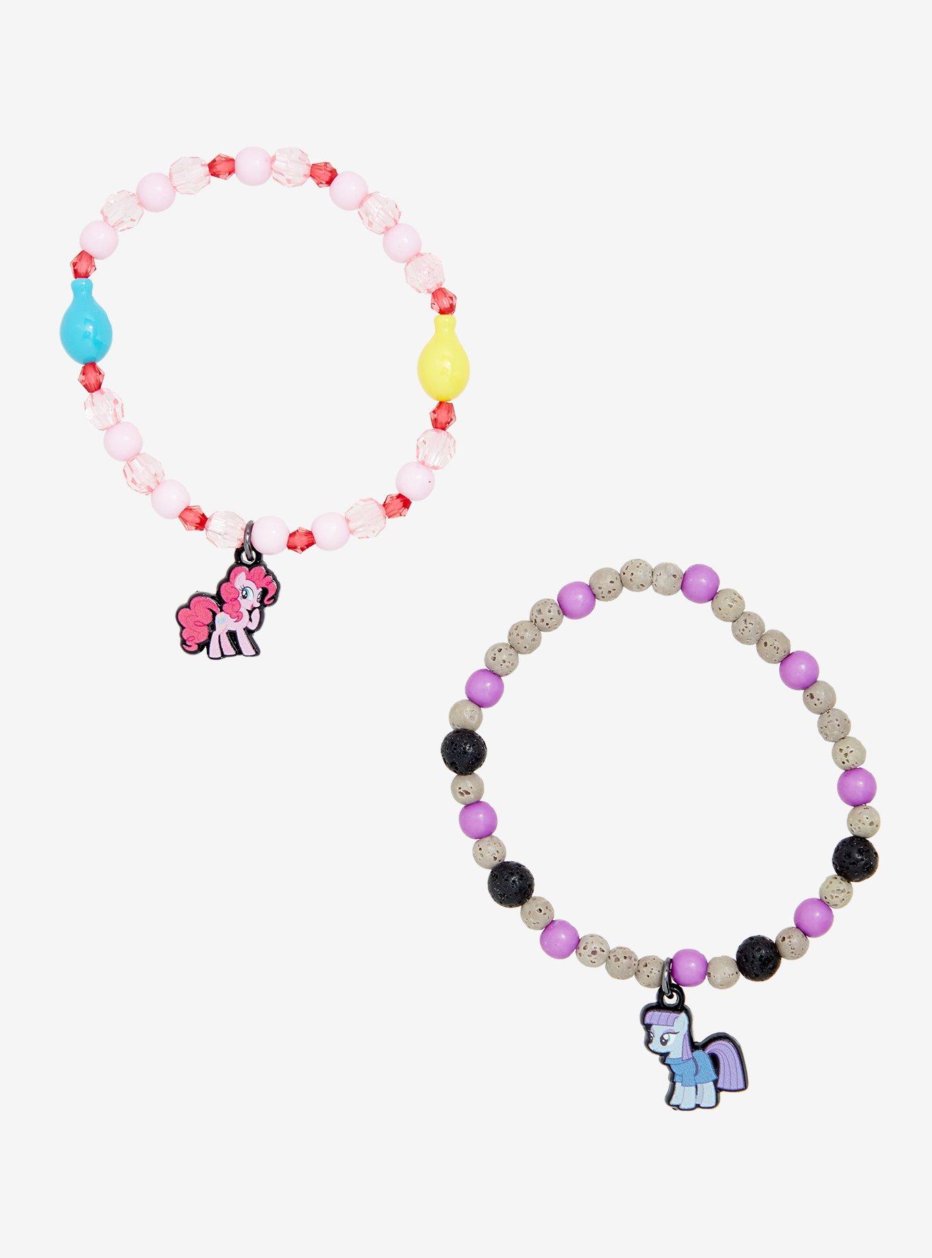 My Little Pony Pinkie Pie & Maud Best Friend Bead Bracelet Set, , hi-res