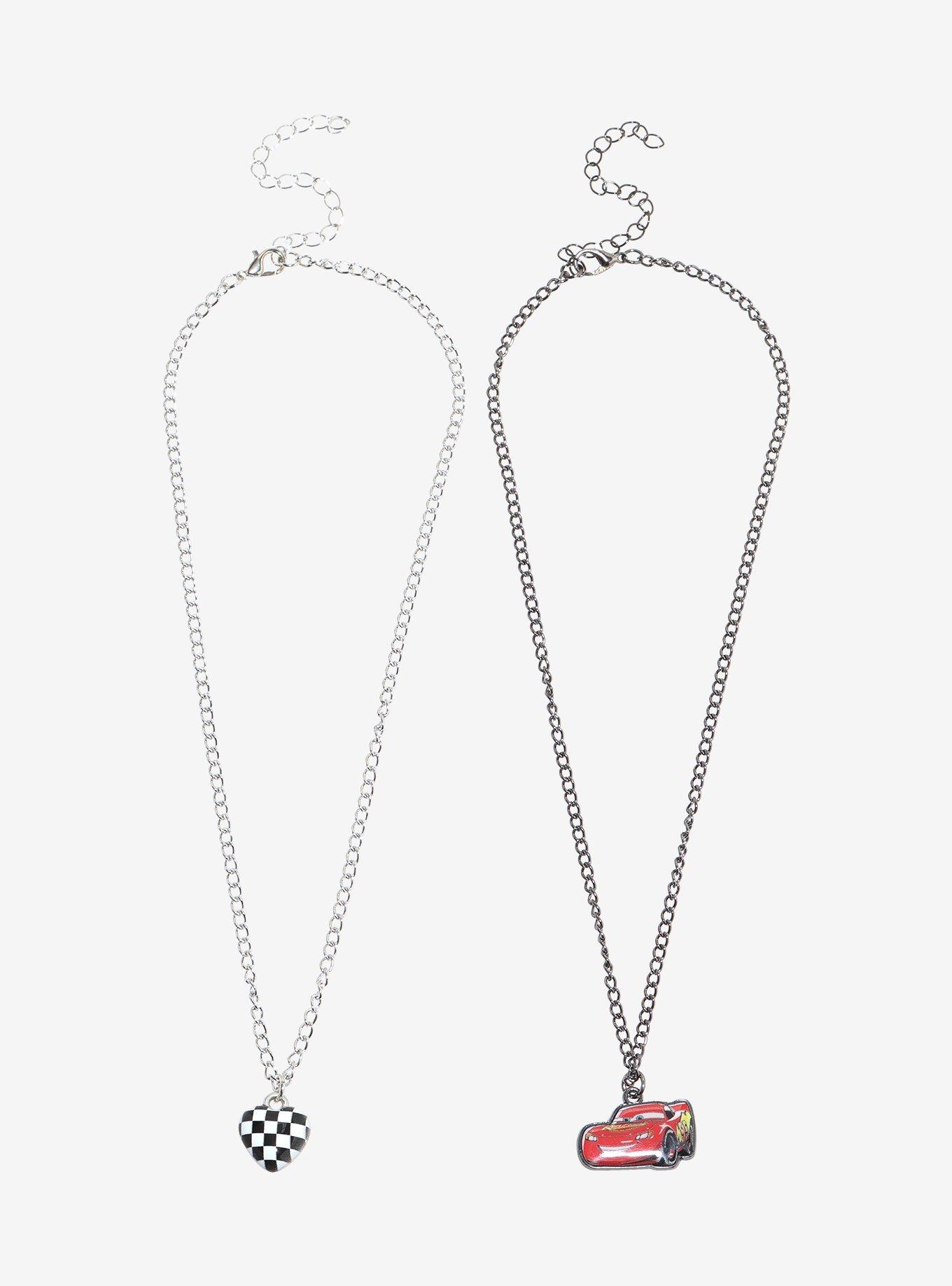 Disney Pixar Cars Lightning McQueen Necklace Set, , hi-res
