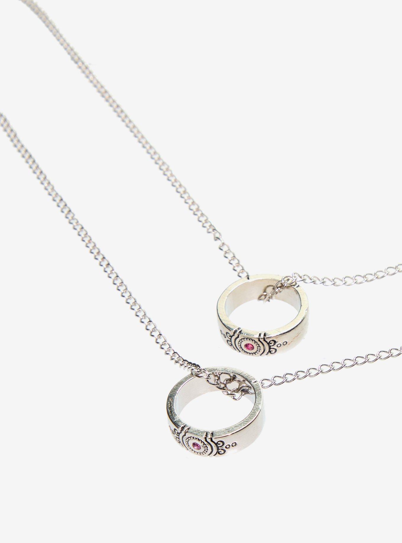 Puella Magi Madoka Magica Soul Gem Best Friend Necklace Set, , alternate