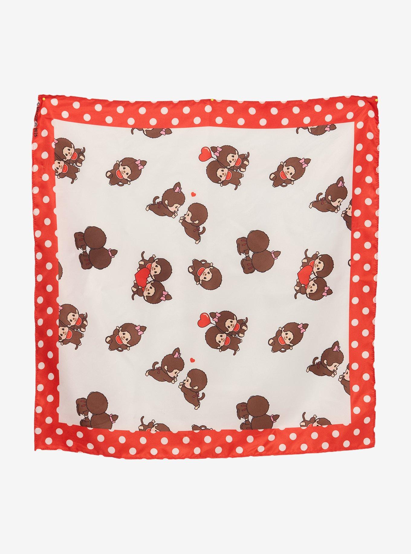Monchhichi Polka Dot Hair Scarf, , alternate