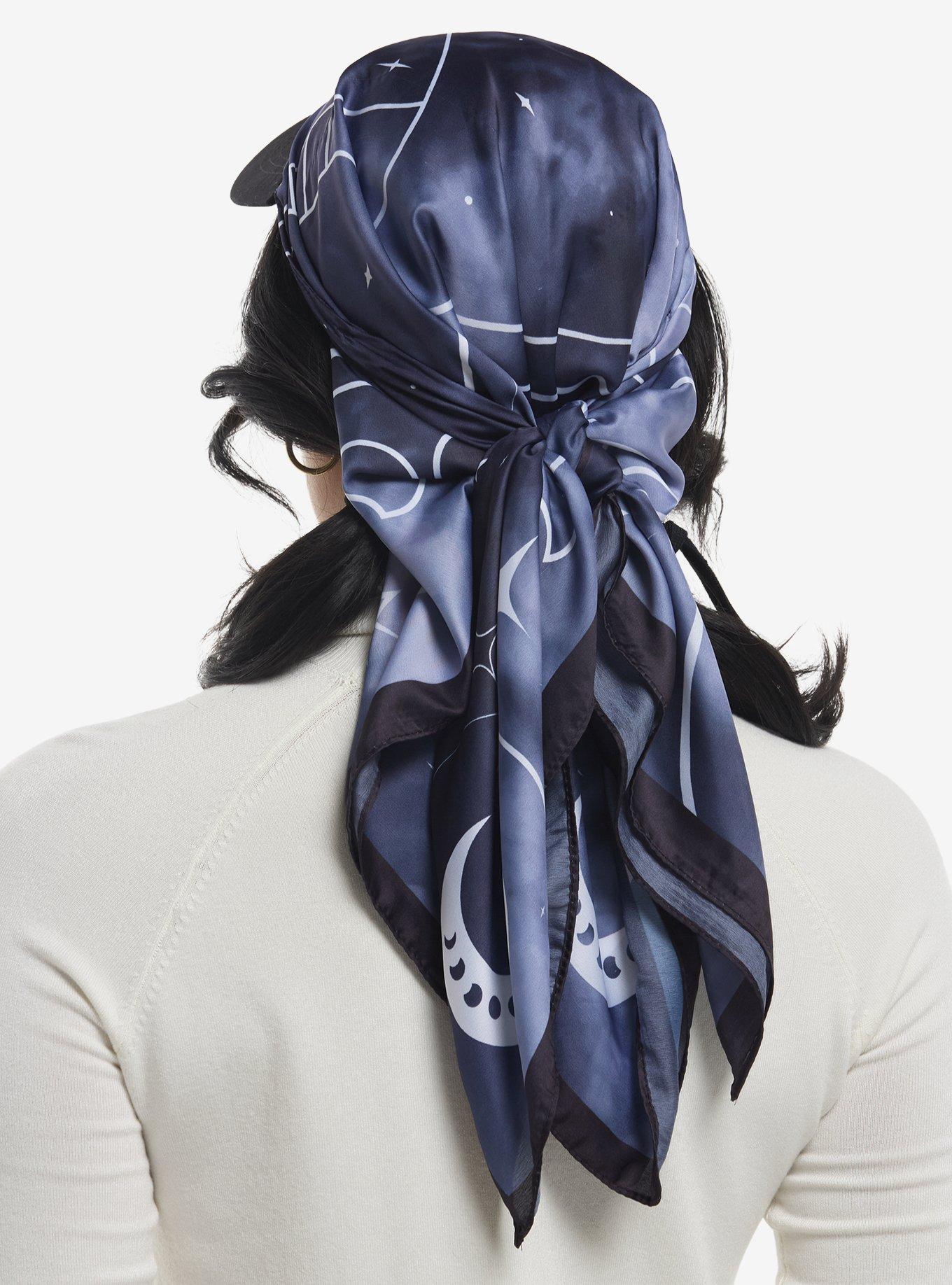 Celestial Dye Hardware Hair Scarf Cap, , hi-res