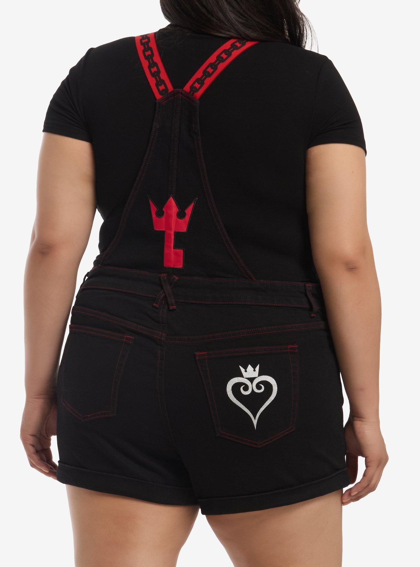 Her Universe Disney Kingdom Hearts Icons Shortalls Plus Size, , hi-res