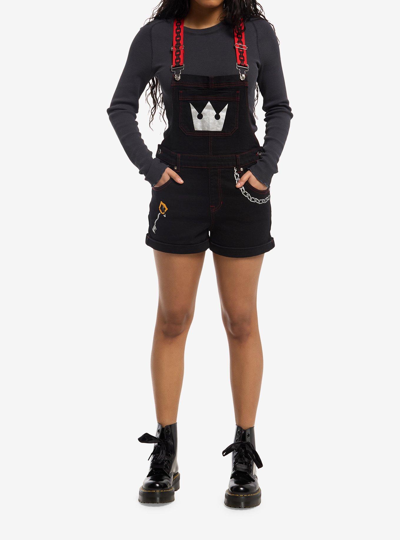 Her Universe Disney Kingdom Hearts Icons Shortalls, MULTI, alternate