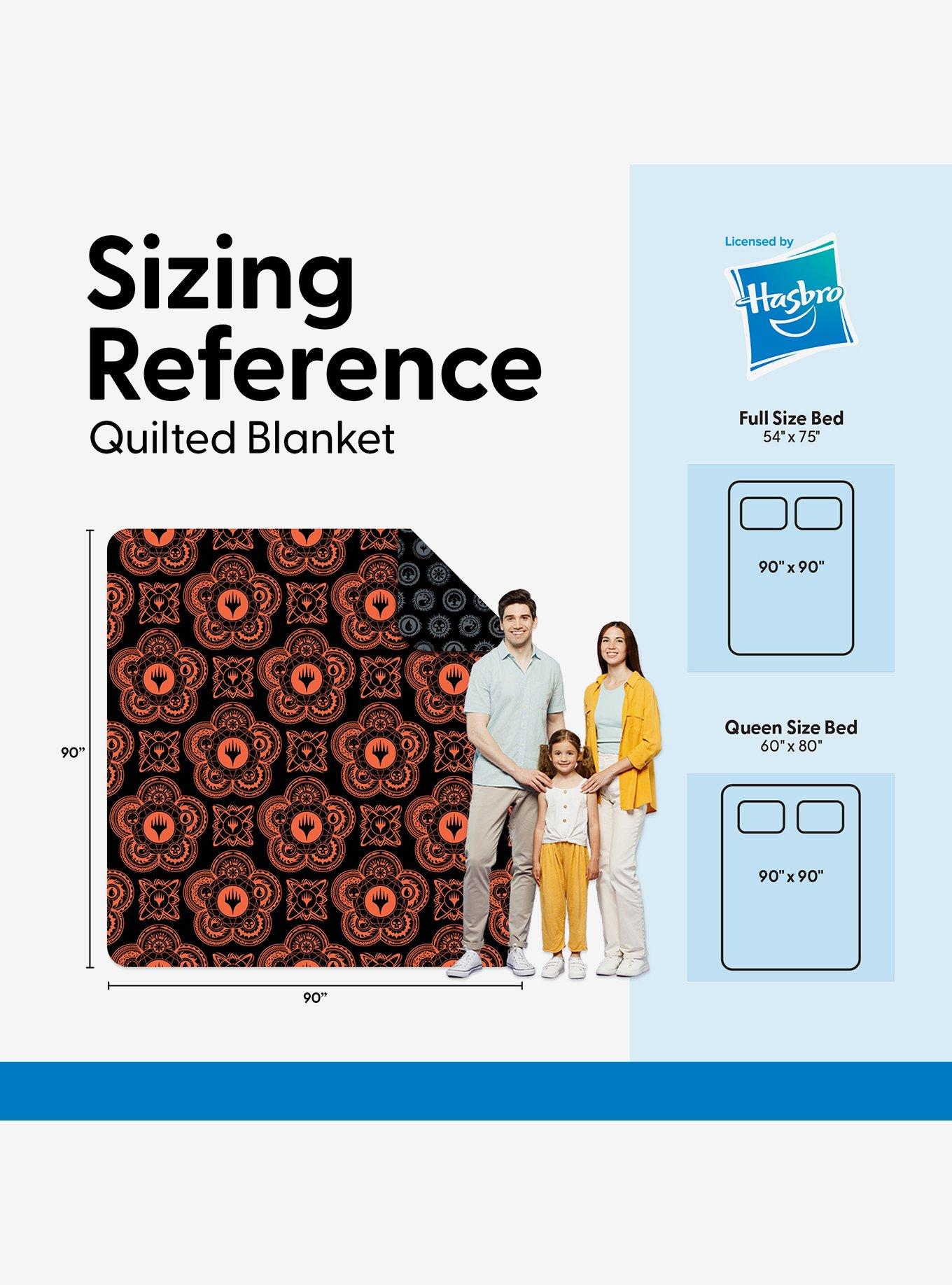 Magic: The Gathering Magical Sorcery Full/Queen Quilted Blanket, , alternate