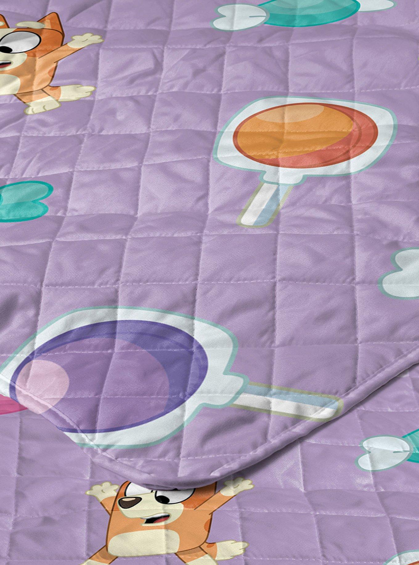 Bluey Bingo Candy Land Quilted Throw Blanket, , alternate