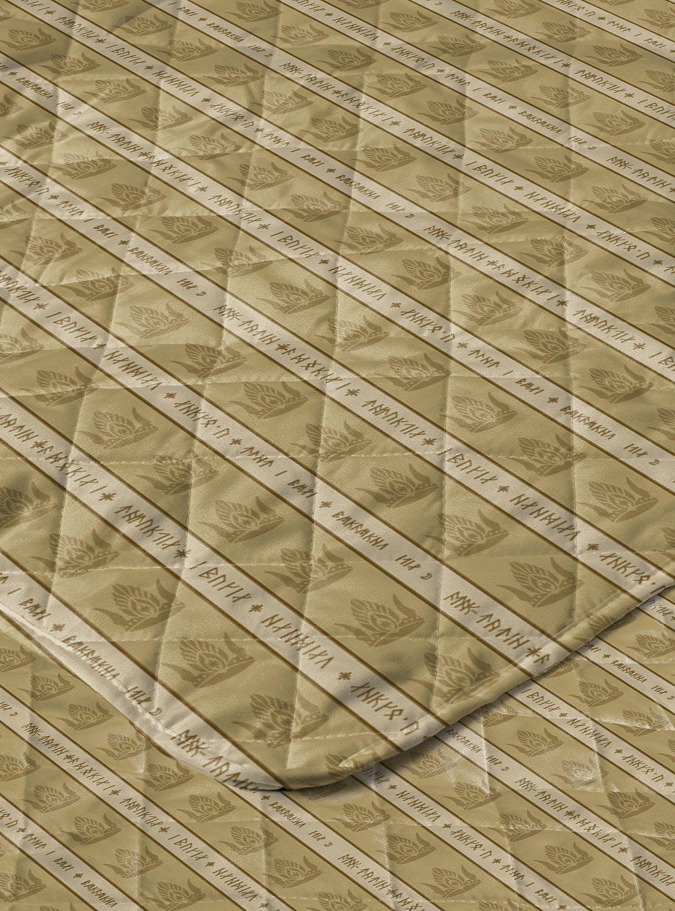 The Lord of the Rings Middle Earth Quest Quilted Throw Blanket, , alternate