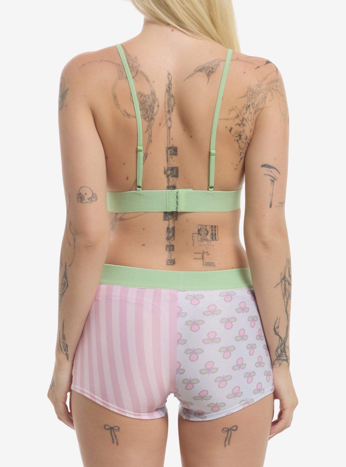 Miffy Tulip Bra & Boyshort Panty Set, MULTI, alternate