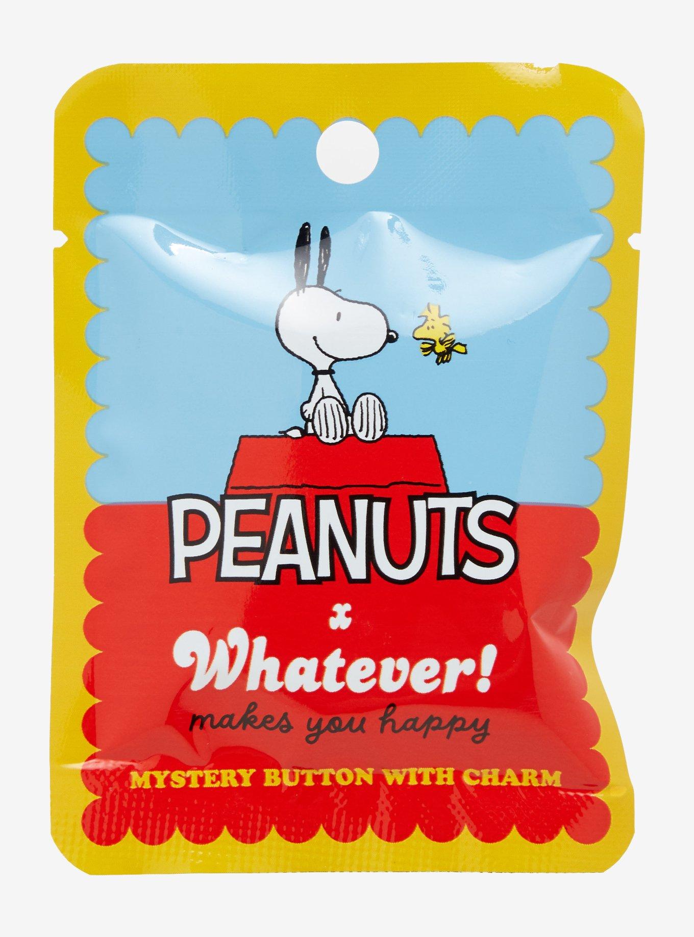 Whatever! Makes You Happy Peanuts Blind Bag Button With Charm, , alternate