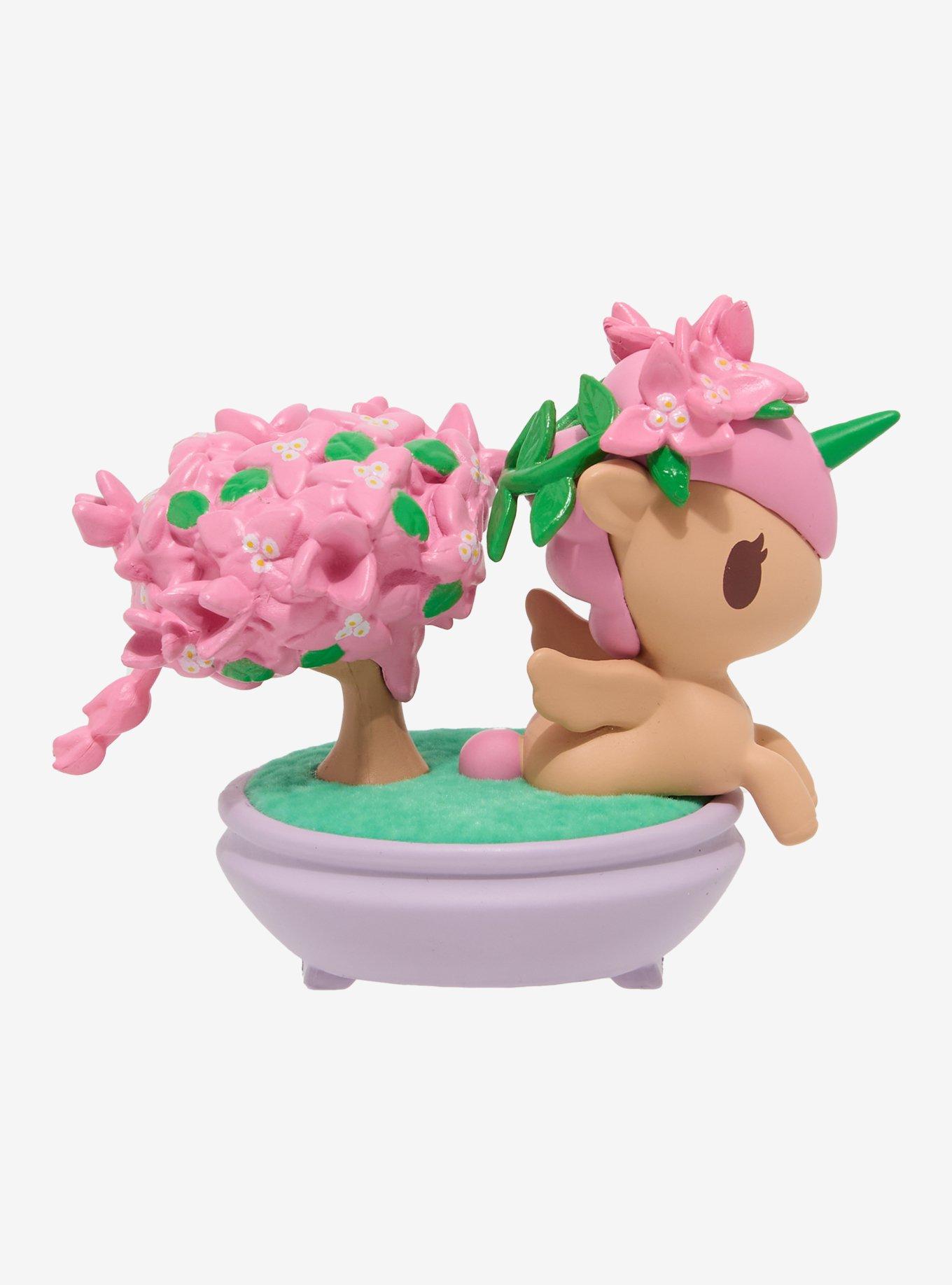 tokidoki Botanical Bonsai Unicorno Pink Bougainvillea Bonsai Figure, , hi-res