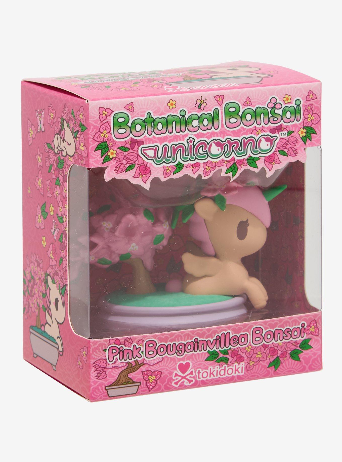 tokidoki Botanical Bonsai Unicorno Pink Bougainvillea Bonsai Figure, , alternate