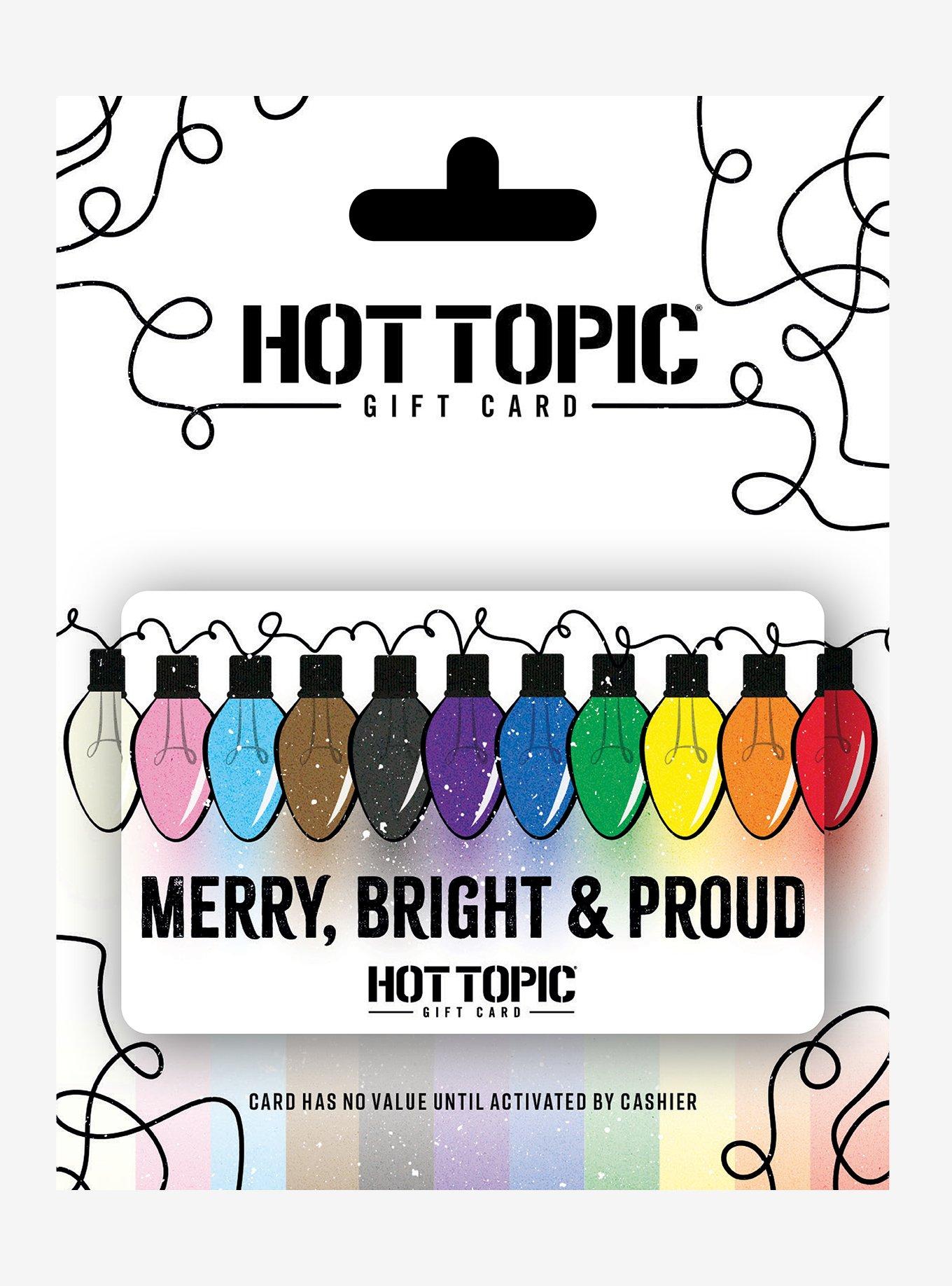 Merry, Bright And Proud Gift Card, , hi-res
