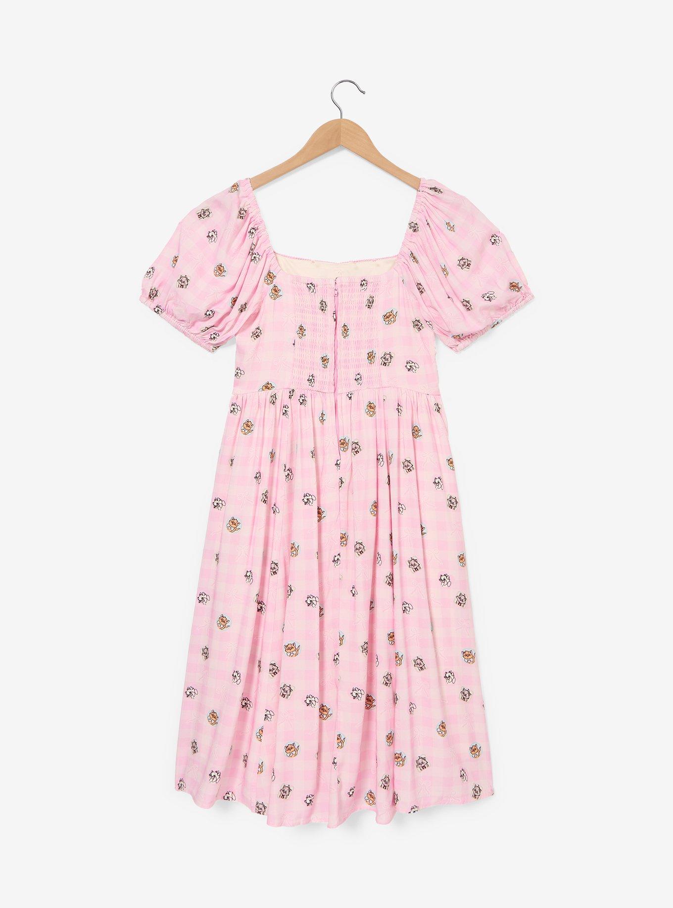 Disney The Aristocats Kittens Gingham Dress - BoxLunch Exclusive, , hi-res