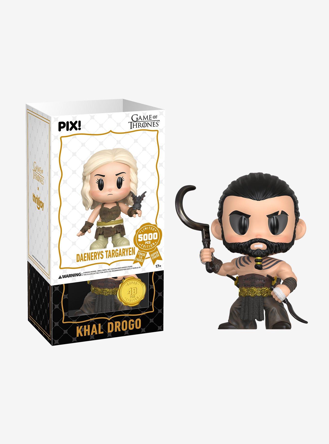 Thrilljoy Game Of Thrones Pix! Daenerys Targaryen Collectible Figure, , alternate