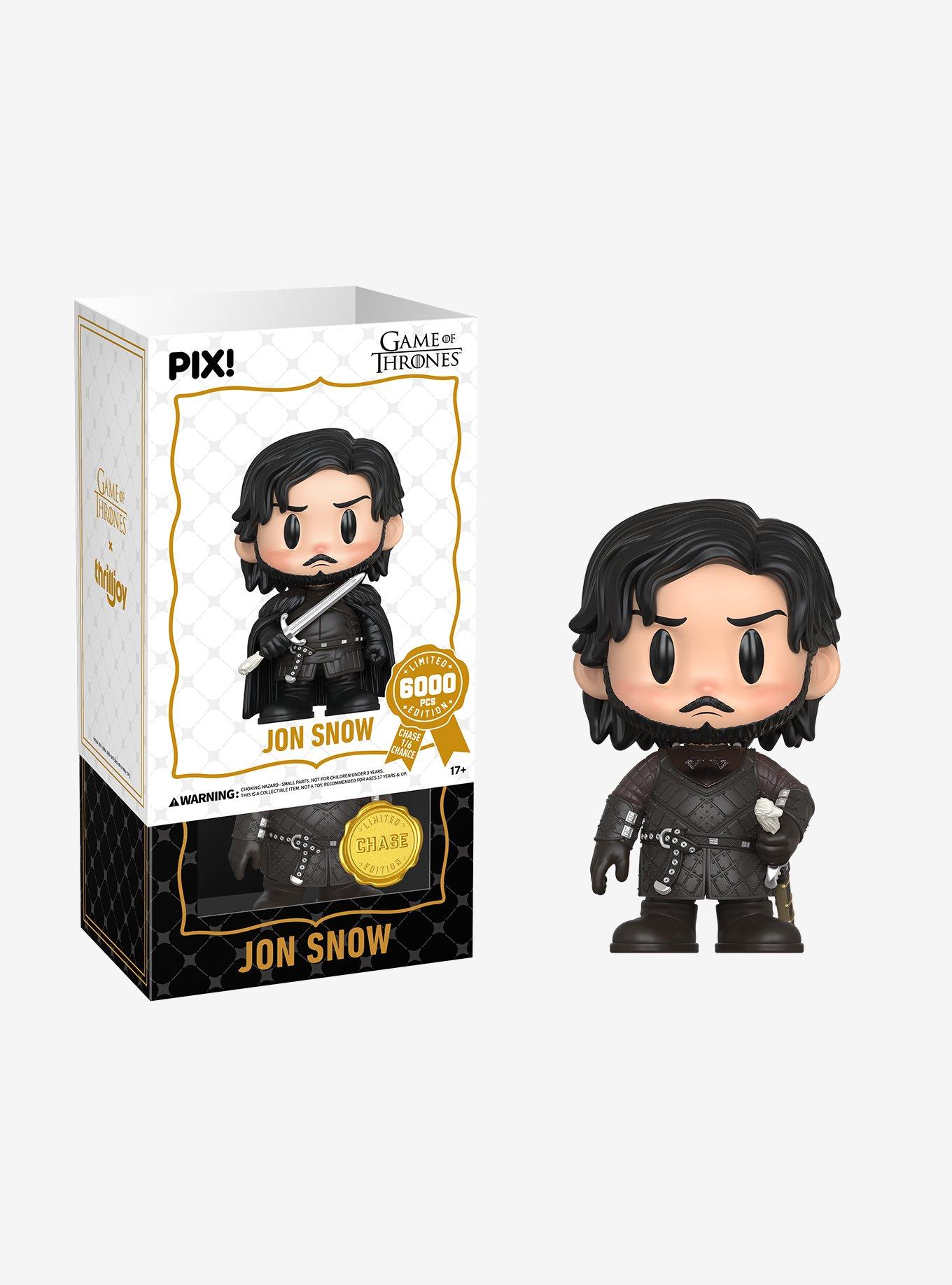 Thrilljoy Game Of Thrones Pix! Jon Snow Collectible Figure, , hi-res