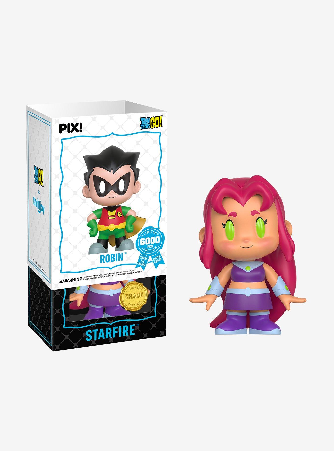 Thrilljoy DC Comics Teen Titans Go! Pix! Robin Collectible Figure, , hi-res