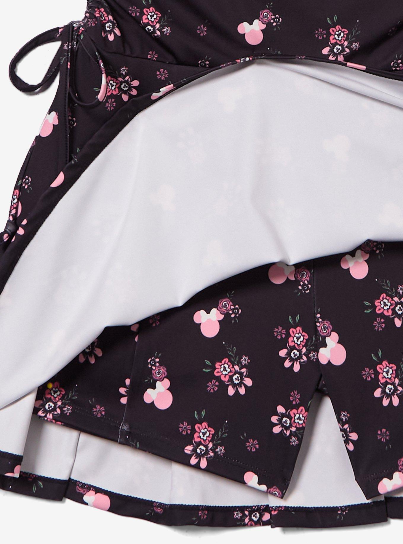 Disney Minnie Mouse Floral Plus Size Active Skirt, MULTI, alternate - view 3
