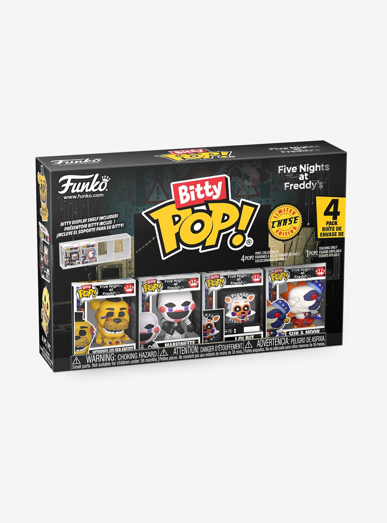 Funko Bitty Pop! Five Nights at Freddy's Withered Golden Freddy & Friends Mini Figure Set, , hi-res