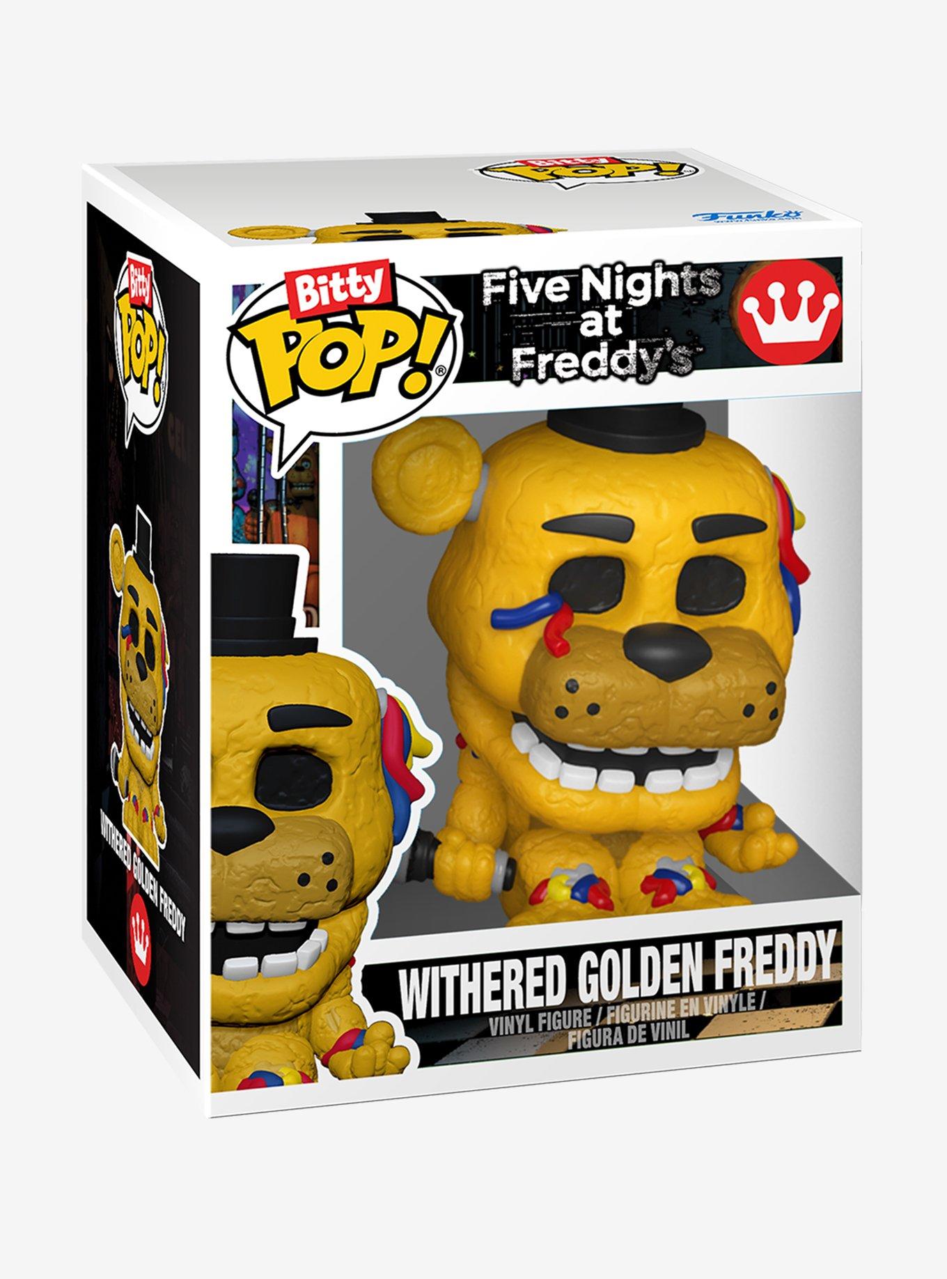 Funko Bitty Pop! Five Nights at Freddy's Withered Golden Freddy & Friends Mini Figure Set, , alternate