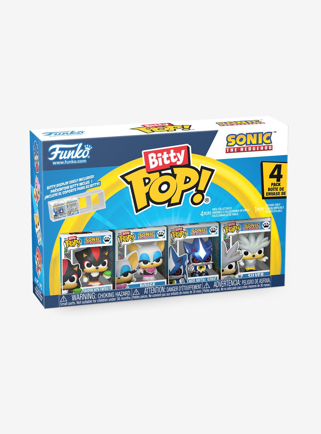 Funko Bitty Pop! Sonic the Hedgehog Shadow & Friends Mini Figure Set, , hi-res