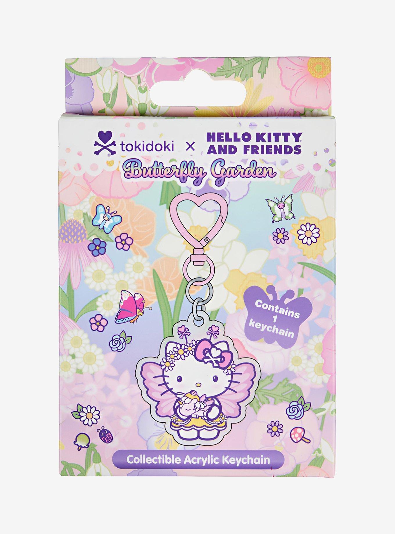tokidoki X Hello Kitty And Friends Butterfly Garden Blind Box Key Chain, , alternate