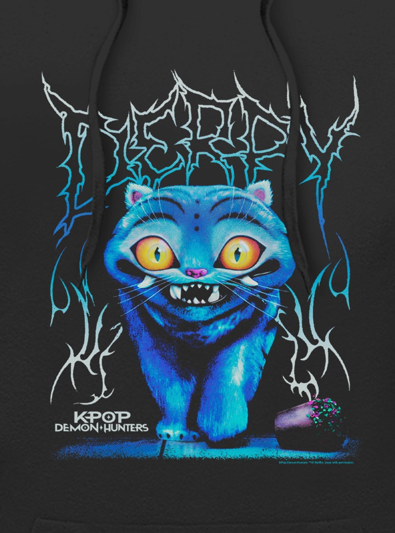 KPop Demon Hunters Derpy Rock Hoodie Hot Topic Exclusive, , hi-res