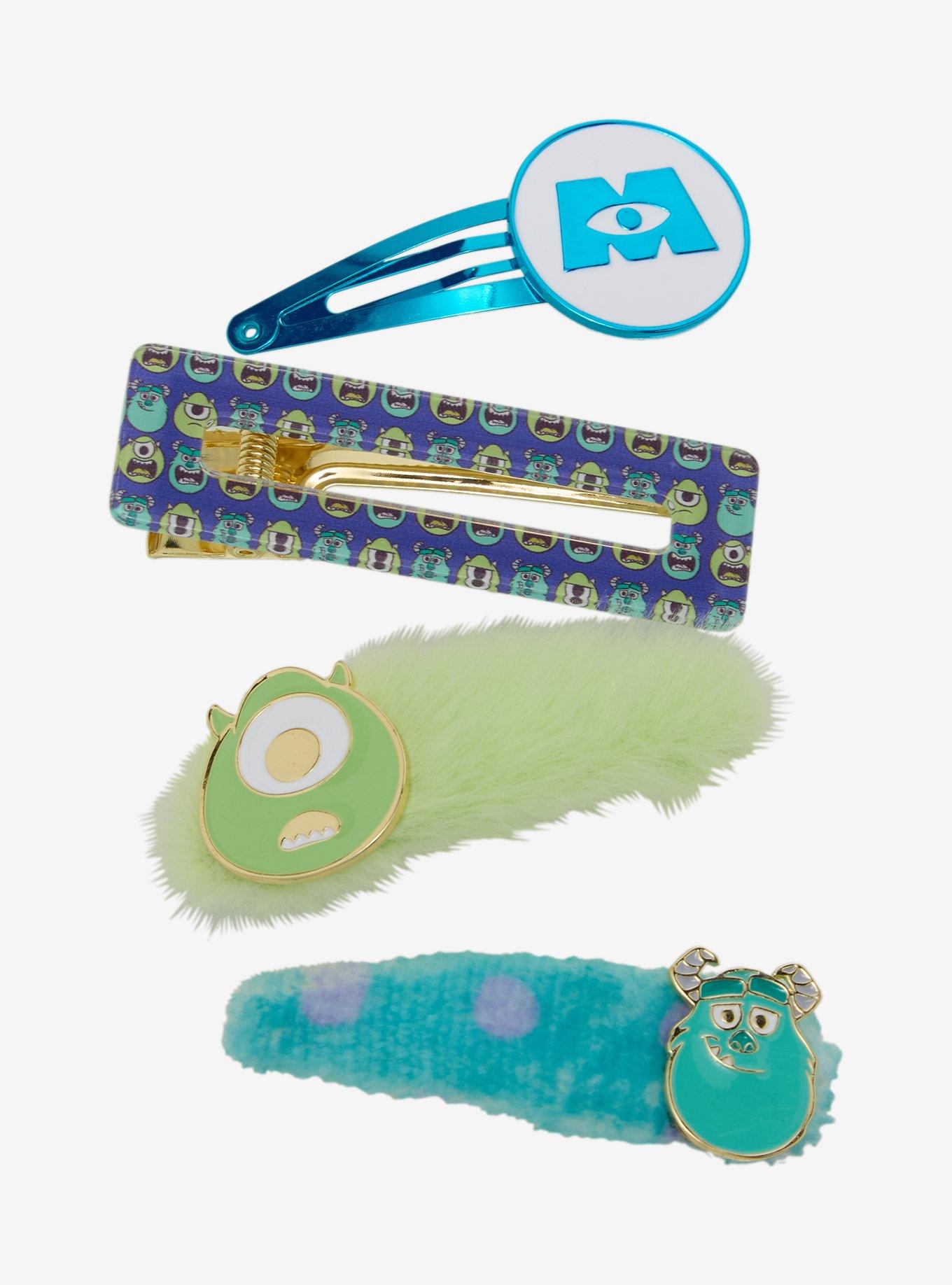 Disney Pixar Monsters, Inc. Hair Clip Set &mdash; BoxLunch Exclusive, , hi-res