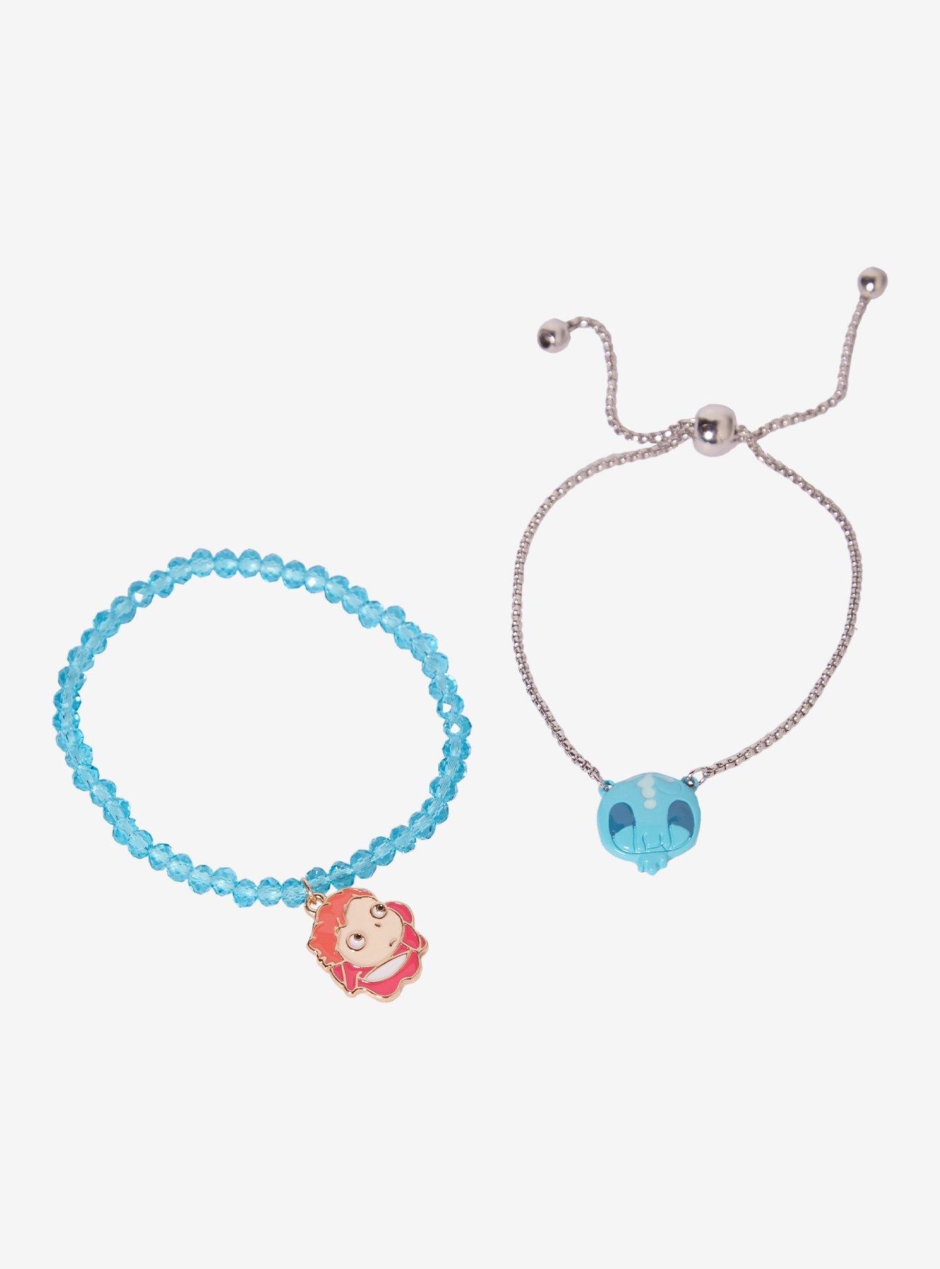 Studio Ghibli&reg; Ponyo Charm Bracelet Set - BoXLunch Exclusive, , hi-res
