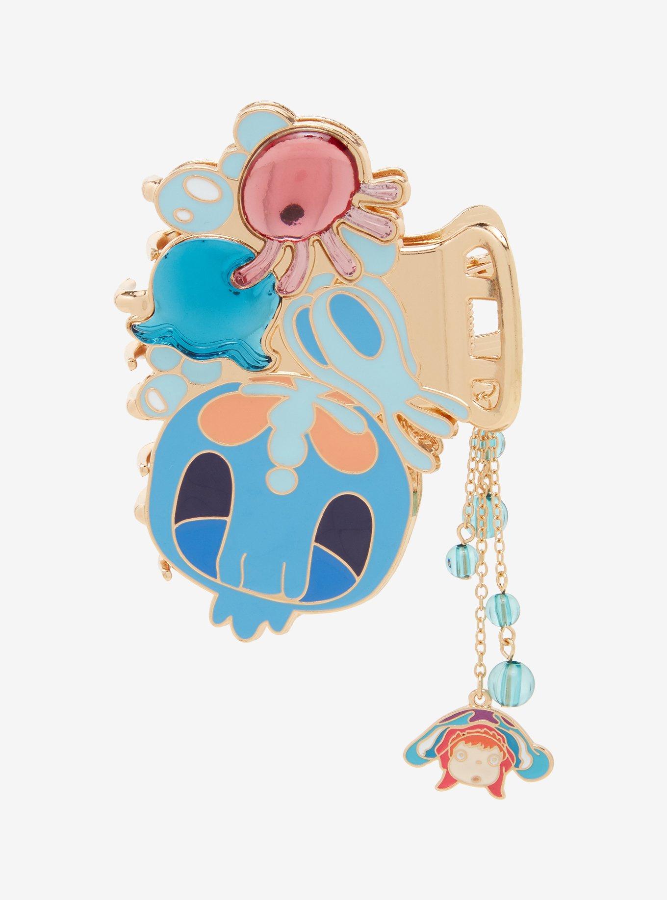 Studio Ghibli&reg; Ponyo Jellyfish Claw Clip with Charm - BoxLunch Exclusive, , hi-res