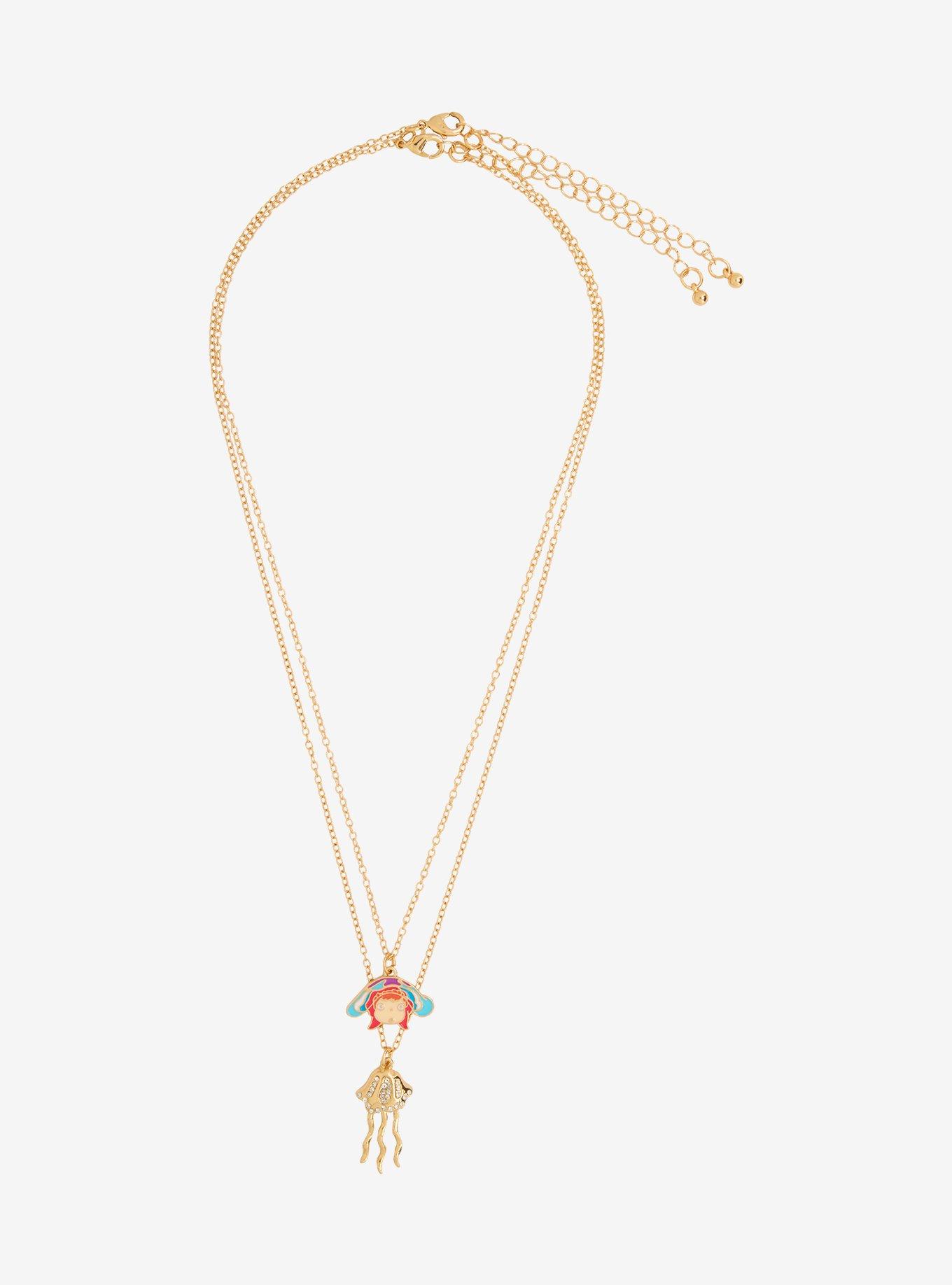 Studio Ghibli&reg; Ponyo Jellyfish Necklace Set - BoxLunch Exclusive, , hi-res