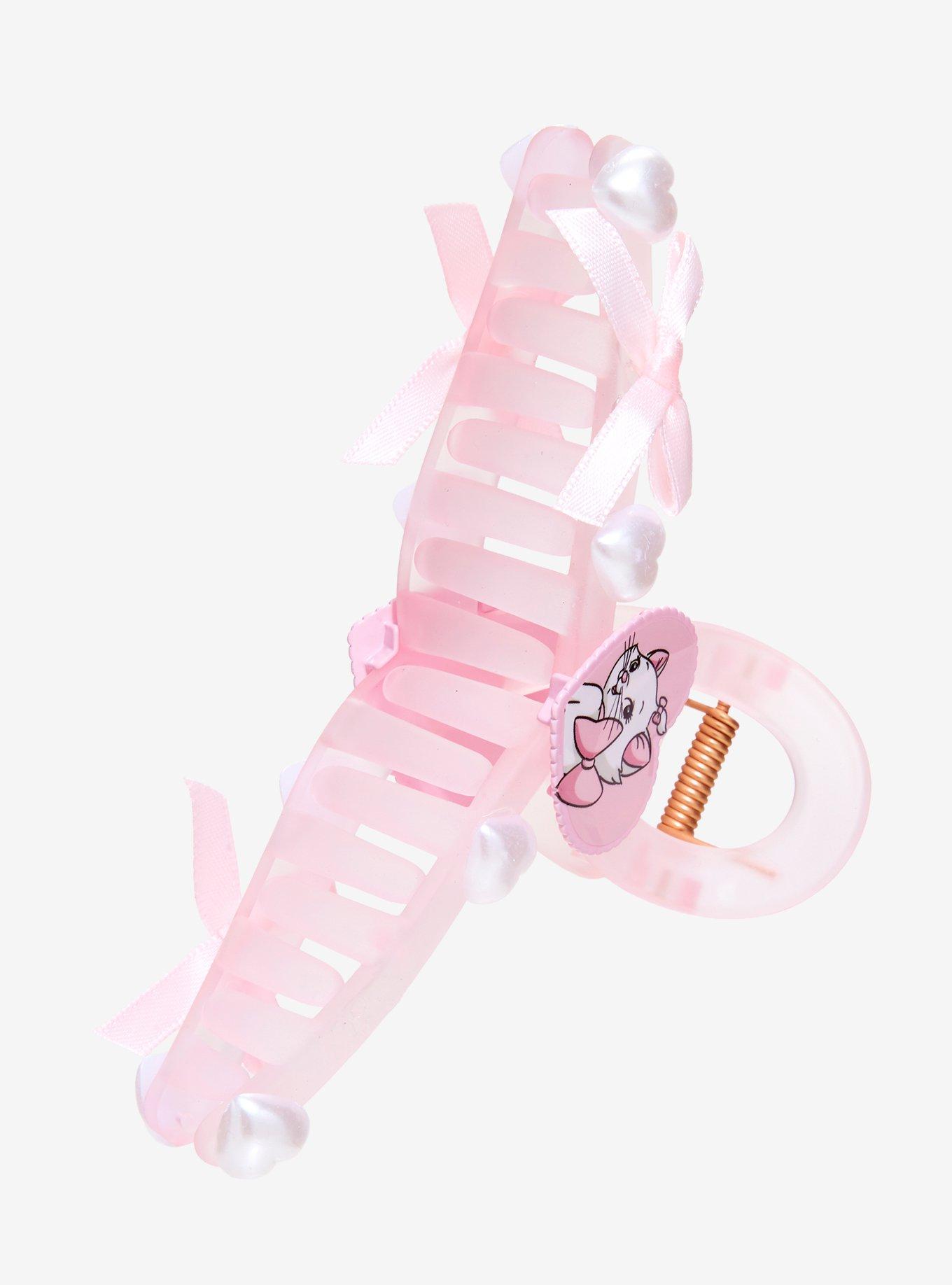 Disney The Aristocats Marie Pearl Hearts Claw Clip - BoxLunch Exclusive, , alternate - view 3