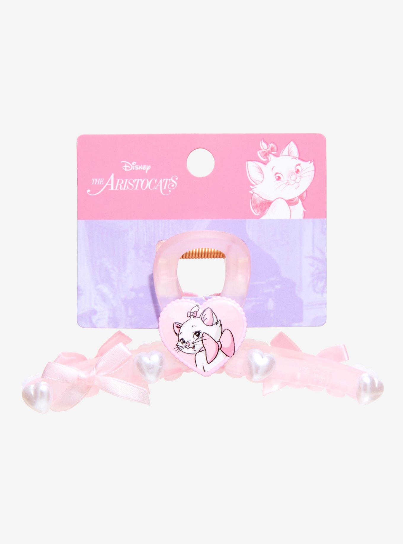 Disney The Aristocats Marie Pearl Hearts Claw Clip - BoxLunch Exclusive, , alternate - view 4