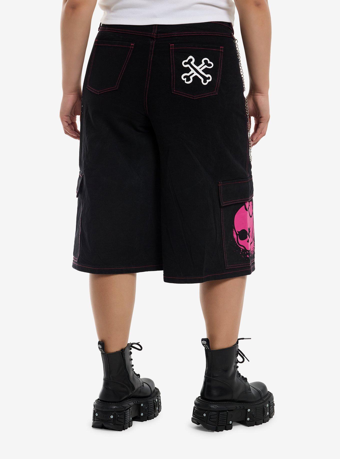 Monster High Cargo Jorts Plus Size, , hi-res