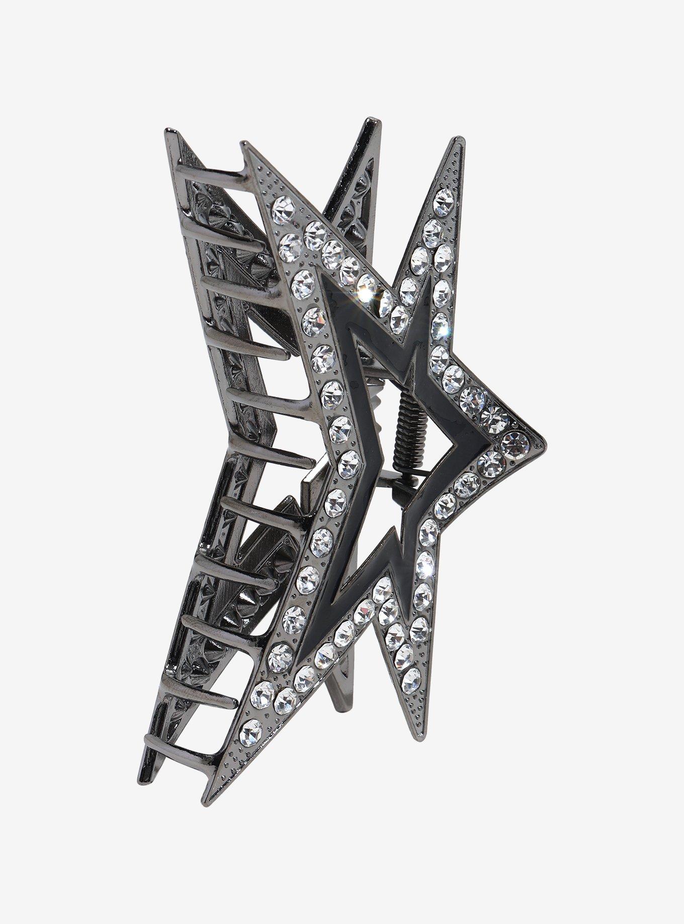 Social Collision Bling Star Claw Hair Clip, , alternate