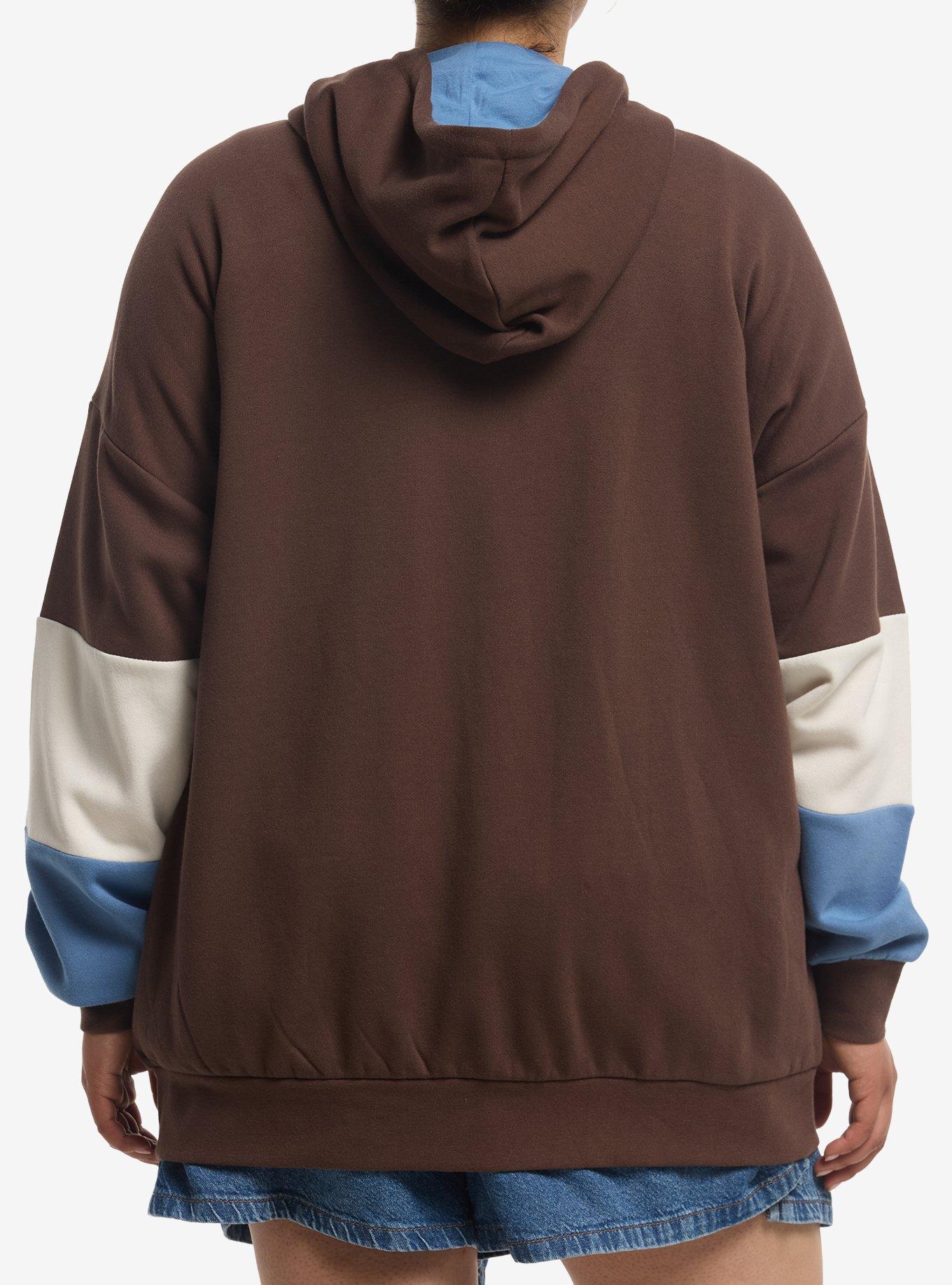 Chococat Sweets Girls Oversized Hoodie Plus Size, , hi-res